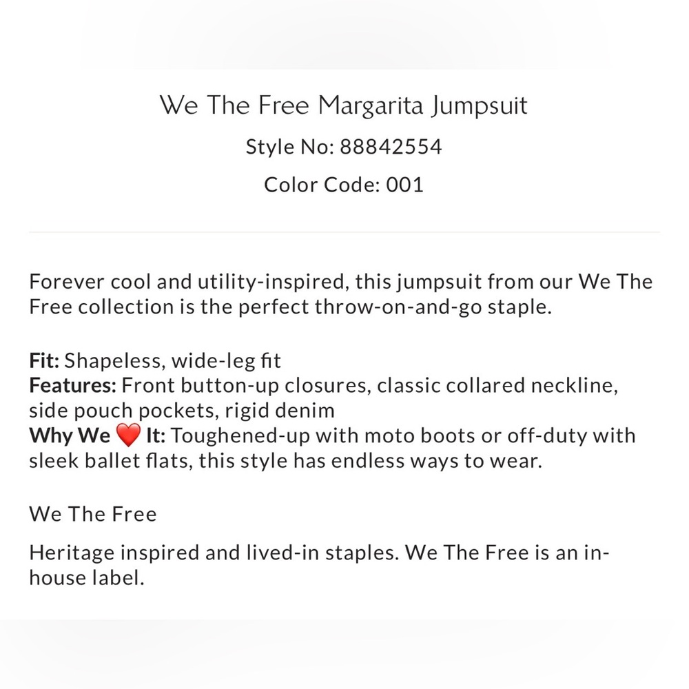 We the Free Margarita Jumpsuit - Picture 5 of 9